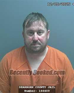Recent Mugshot Image for DAVID MICHAEL HUBER in Dearborn County, Indiana