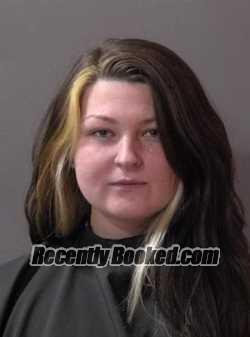 Recent Mugshot Image for Alexandria Rose Ruffin in Hamilton County, Indiana