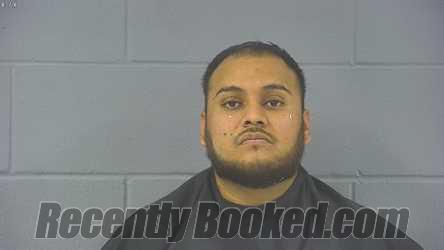 Recent Mugshot Image for OMAR ARTURO NMI ALVAREZ PEDROZA in Hancock County, Indiana