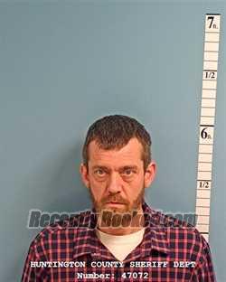 Recent Mugshot Image for DOUGLAS MATTHEW HILL in Huntington County, Indiana