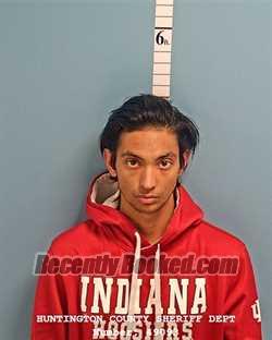 Recent Mugshot Image for ELIOT GEORGI ROGERS in Huntington County, Indiana