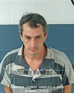 Recent Mugshot Image for RYAN WAYNE TUDDY in Lawrence County, Indiana