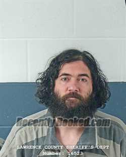 Recent Mugshot Image for ROBERT LEVI CURREN in Lawrence County, Indiana