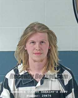 Recent Mugshot Image for KALEB MATTHEW SOWDERS in Lawrence County, Indiana