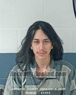 Recent Mugshot Image for ALBERTO ORTIZ in Lawrence County, Indiana