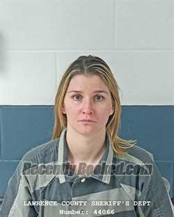 Recent Booking / Mugshot for WHITNEY CARSON in Lawrence County, Indiana