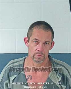 Recent Mugshot Image for LEE J DEWING in Lawrence County, Indiana