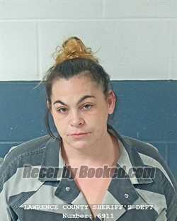 Recent Mugshot Image for MIRANDA LINETTE ABEL in Lawrence County, Indiana