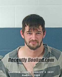 Recent Mugshot Image for JACOB RYAN JOHNSON in Lawrence County, Indiana
