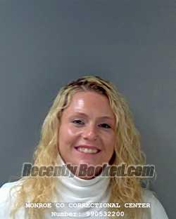 Recent Booking / Mugshot for BRIELLE CHEYENNE SCOTT in Monroe County