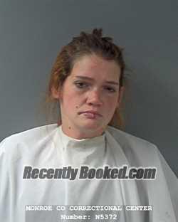 Recent Mugshot Image for BRITTANY CHASTINE LAKE in Monroe County, Indiana