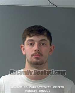 Recent Mugshot Image for ISAAC JORDAN DETWEILER in Monroe County, Indiana