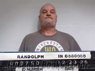 Recent Mugshot Image for RICHARD A. ANDERSON in Randolph County, Indiana