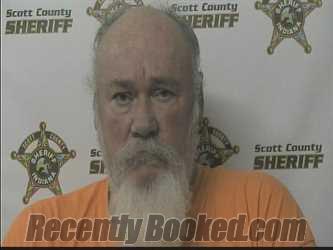 Recent Mugshot Image for MICHAEL BRANUM in Scott County, Indiana