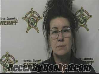 Recent Mugshot Image for ANNA RICHEY in Scott County, Indiana