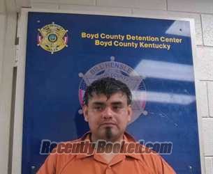 Recent Mugshot Image for SILVANO MENDOZA in Boyd County, Kentucky