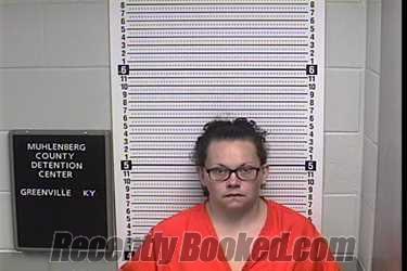Recent Booking / Mugshot for KASEY NICOLE STEVENS in Muhlenberg County