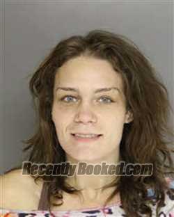 Recent Mugshot Image for SAMANTHA LYNN BERGER in Moore County, North Carolina