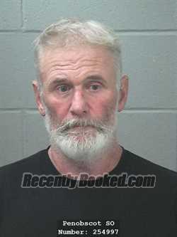 Recent Mugshot Image for ARCHIE PETER EVANS in Penobscot County, Maine