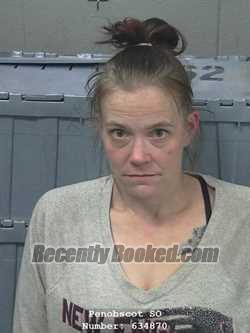 Recent Mugshot Image for BOBBIEJO LEGERE in Penobscot County, Maine