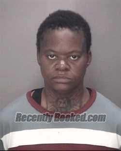 Recent Mugshot Image for TENISHA HUNT in Robeson County, North Carolina