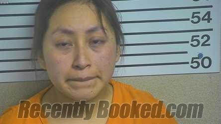 Recent Mugshot Image for Carla Angelica Olivares Ginez in Forrest County, Mississippi