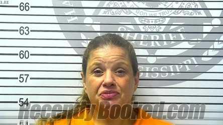 Recent Mugshot Image for MELISSA DIANE ROBERTS in Harrison County, Mississippi