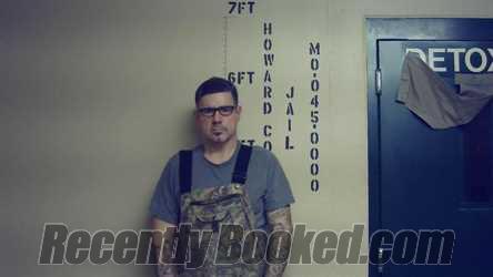 Recent Mugshot Image for JACOB DYKES in Howard County, Missouri