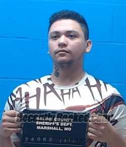 Recent Mugshot Image for Bairon Eduardo Flores Castro in Saline County, Missouri