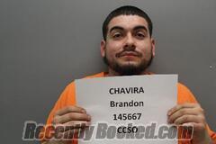 Recent Mugshot Image for BRANDON CHAVIRA in Cass County, Nebraska