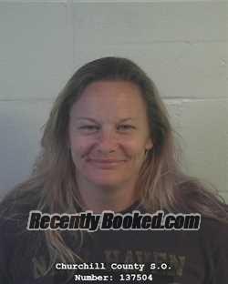 Recent Booking / Mugshot for LISHA ELLEN DOUGLAS in Churchill County