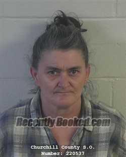 Recent Mugshot Image for KRYSTINE LEA ERNST in Churchill County, Nevada