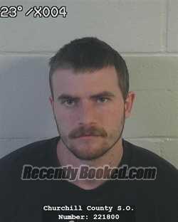 Recent Mugshot Image for NICHOLAS ALLEN BUCHANAN in Churchill County, Nevada