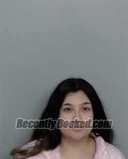 Recent Mugshot Image for FRANCES NICOLE VELA in Nye County, Nevada