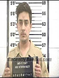 Recent Mugshot Image for ESTEVAN A CHAVEZ in Santa Fe County, New Mexico