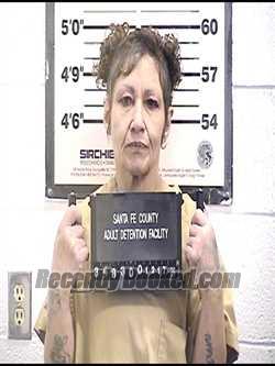Recent Mugshot Image for PAULA ANN SANCHEZ in Santa Fe County, New Mexico