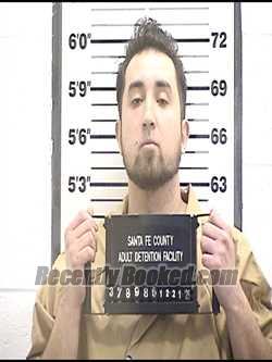 Recent Mugshot Image for NICHOLAS TINO MARTINEZ in Santa Fe County, New Mexico