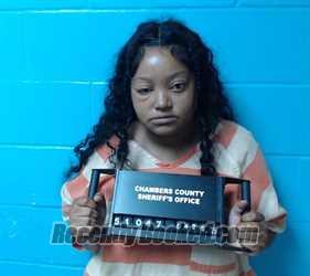 Recent Booking / Mugshot for BRITTNEY REVASHA JONES in Chambers County