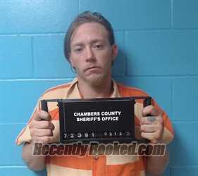 Recent Booking / Mugshot for TAYLOR LEE GARNER in Chambers County, Texas
