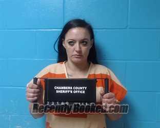 Recent Mugshot Image for Tyleigh Nicole Fuselier in Chambers County, Texas