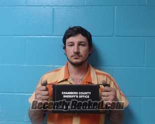 Recent Mugshot Image for Jacob Wade Sanford in Chambers County, Texas