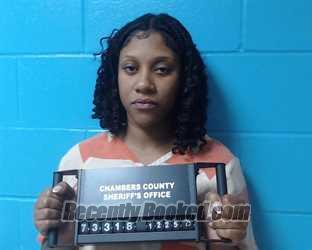 Recent Mugshot Image for Emerald Amour Vallair in Chambers County, Texas