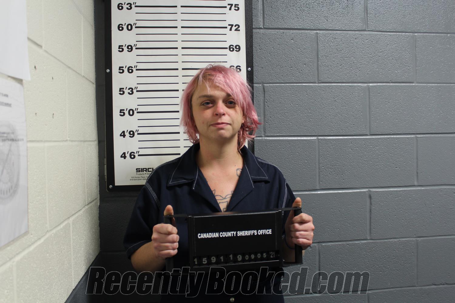 Recent Mugshot Image for CRYSTAL JEAN POSEY in Canadian County, Oklahoma