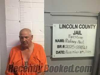 Recent Mugshot Image for RODNEY NEIL EYESTONE in Lincoln County, Oklahoma