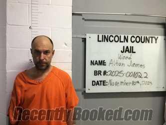 Recent Mugshot Image for ALTON JAMES WOOD in Lincoln County, Oklahoma