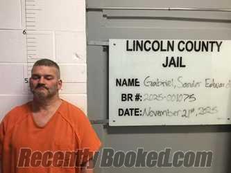 Recent Mugshot Image for SANDER EDWARD GABRIEL in Lincoln County, Oklahoma