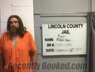 Recent Mugshot Image for MICHAEL WAYNE ROPER in Lincoln County, Oklahoma
