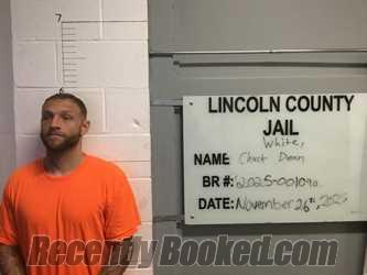 Recent Mugshot Image for CHUCK DEAN WHITE in Lincoln County, Oklahoma