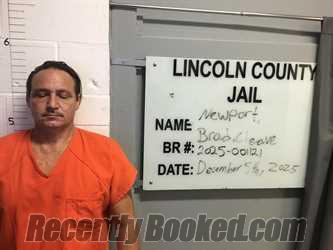 Recent Mugshot Image for BRAD CLEAVE NEWPORT in Lincoln County, Oklahoma