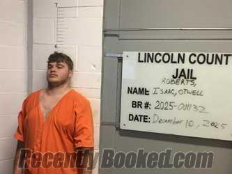 Recent Mugshot Image for ISAAC OTHELL ROBERTS in Lincoln County, Oklahoma
